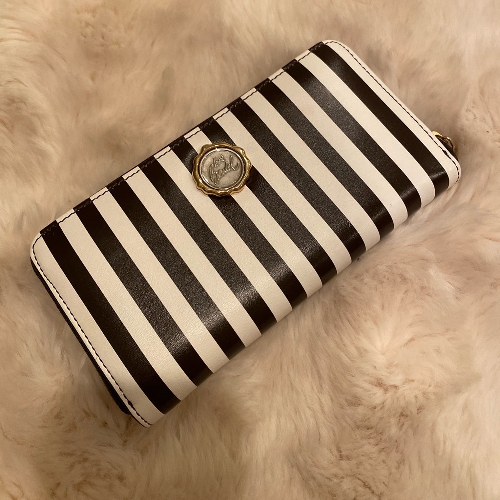 Henri Bendel Striped Wallet